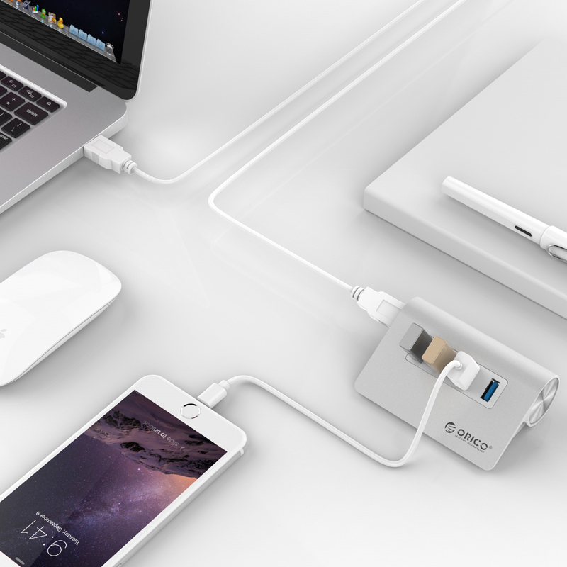USB 3.0 HUB на 4 порти (ORICO M3H4-V1)