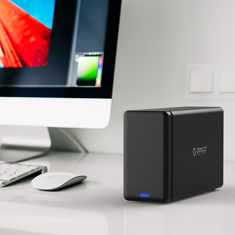 Контейнер для 2 HDD 3.5" USB3.1 type C  (ORICO NS200C3)