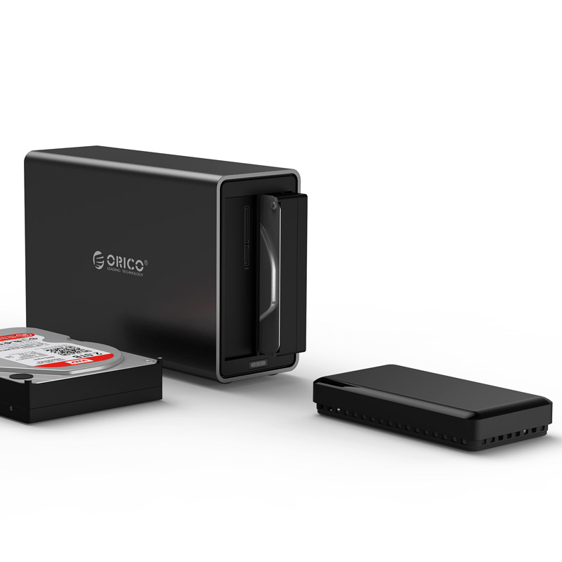 Контейнер для 2 HDD 3.5" USB 3.0 (ORICO NS200RU3)
