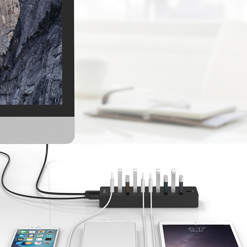 USB 2.0 концентратор на 10 портів (ORICO P10-U2-V1)
