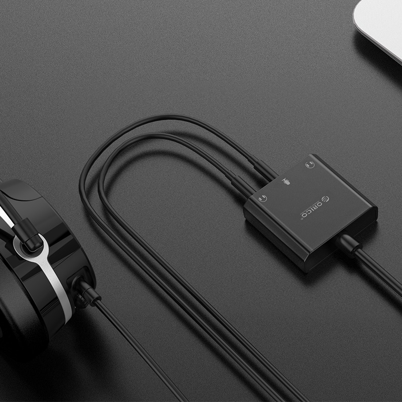 Зовнішня звукова карта USB ORICO (SKT3)