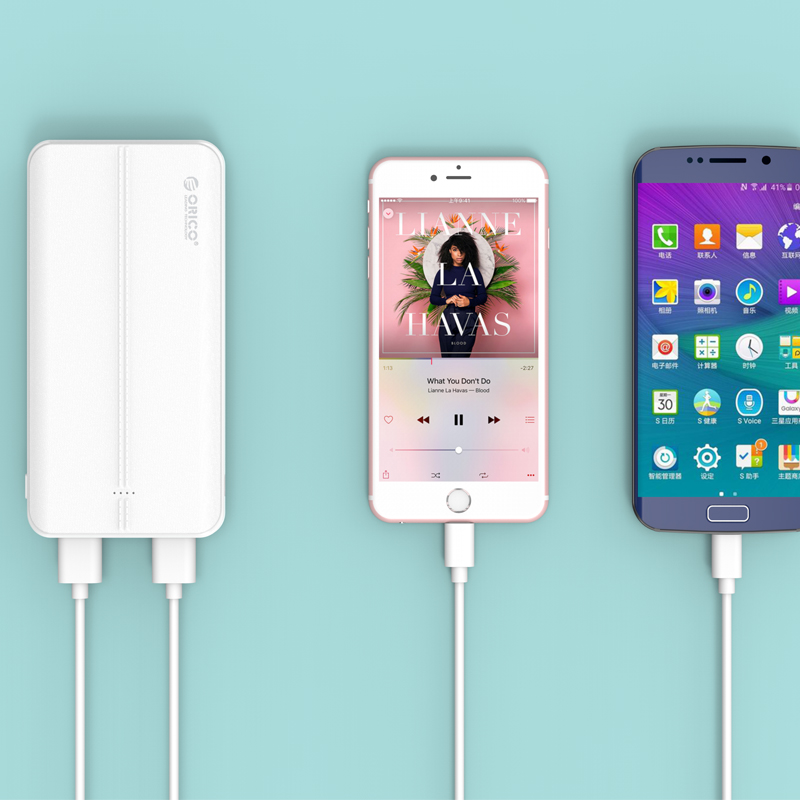 Power Bank для двох пристроїв 10000mAh (ORICO T10000)