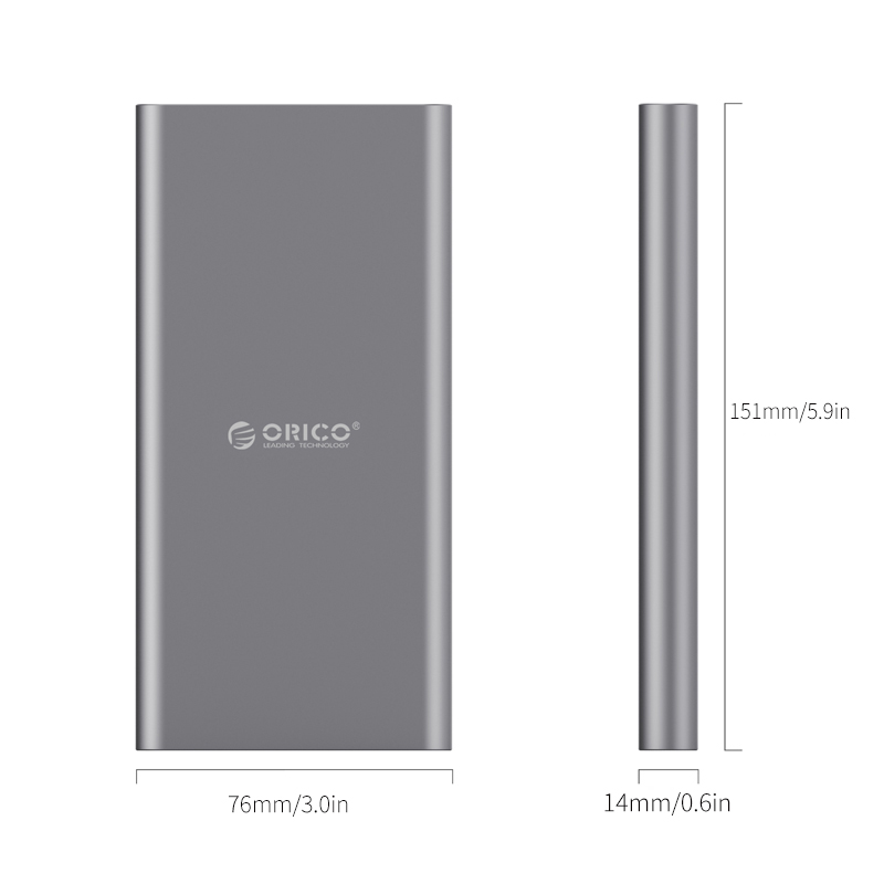 Type-C 10000mAh PowerBank (ORICO T1)