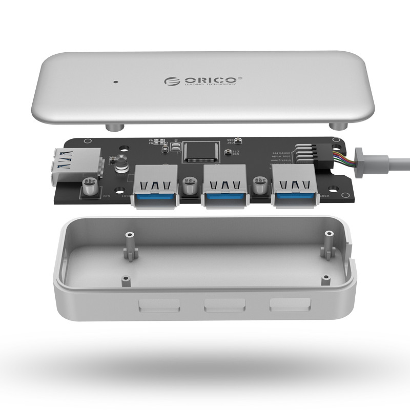 USB 3.0 хаб на 4 порти Type-C (TC4U-U3)